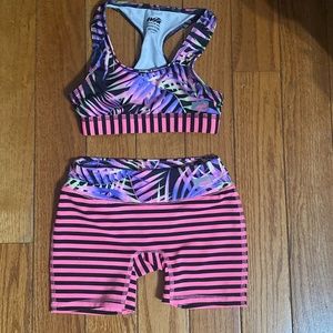 2 piece Bathing suit:AVIA 6-6X